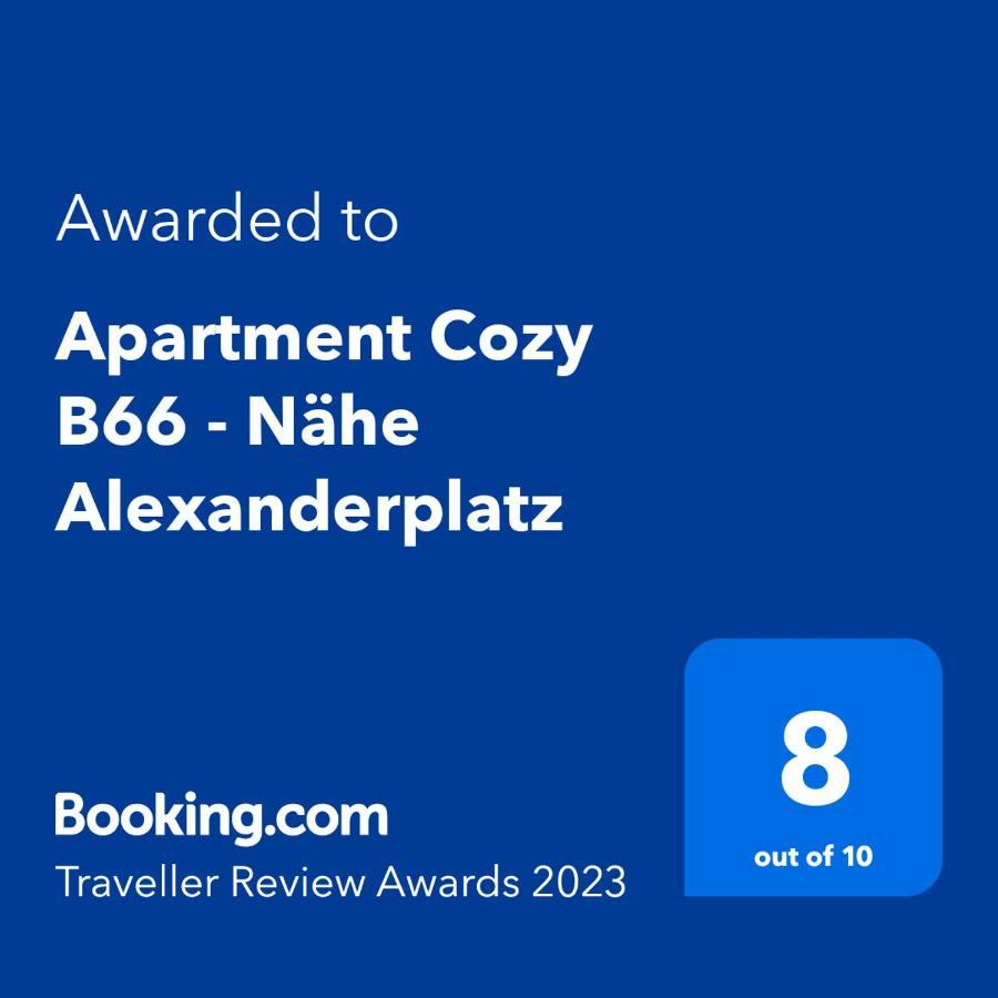 Apartment Cozy B66 - Naehe Alexanderplatz Berlim Exterior foto
